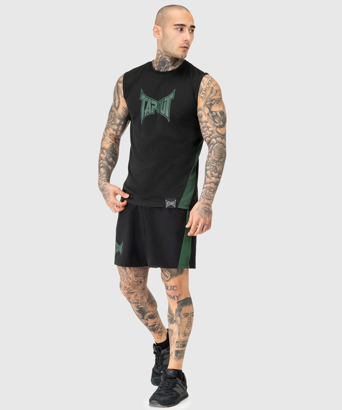Tapout Training Canotta - Nero/Verde
