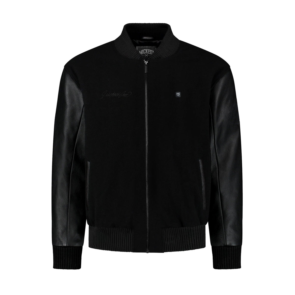 Wicked One Asphalt Teddy-Jacke - Schwarz