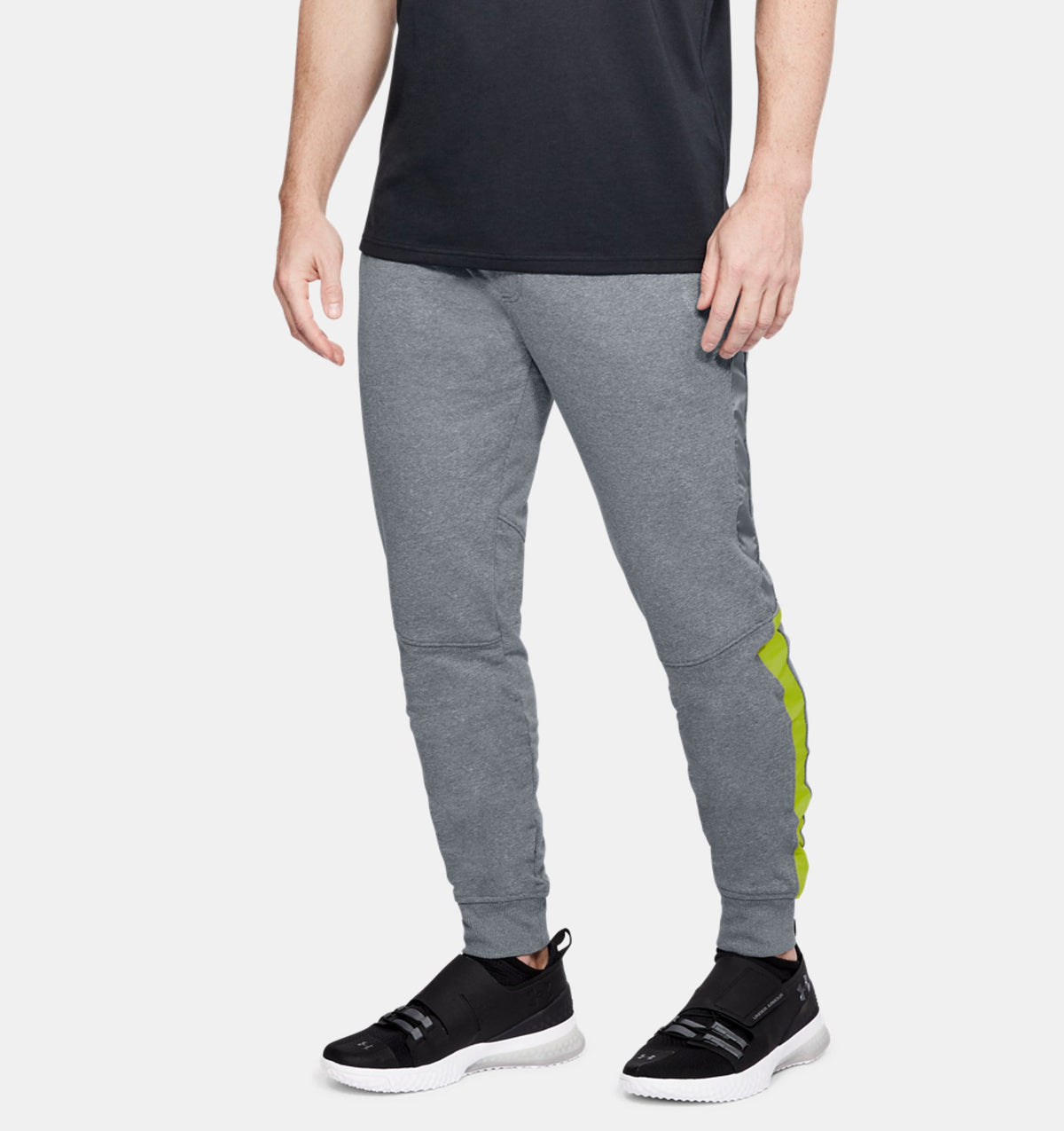 Pantalon de jogging Under Armour Threadborne™ Terry - Gris