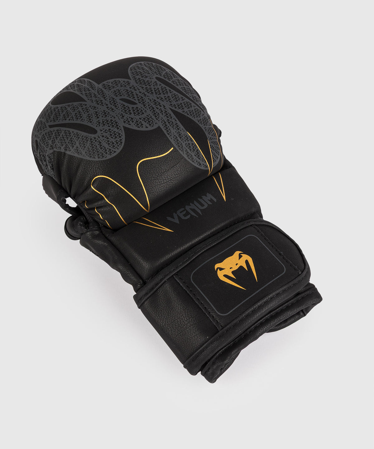 Venum Serpenti Guanti da sparring - Nero/Argento/Oro