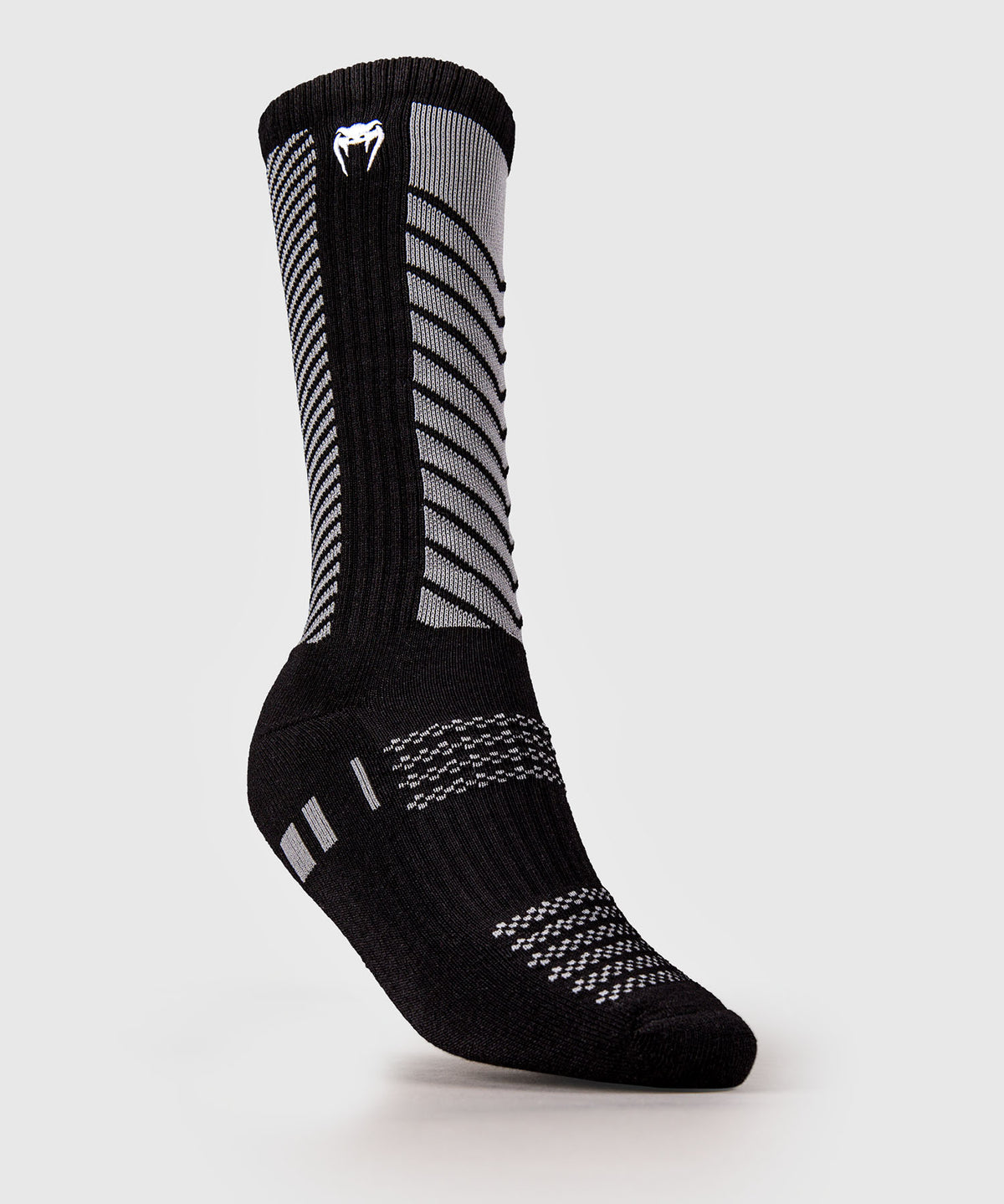 Venum Vector Calcetines Hasta la Rodilla - Negro/Gris
