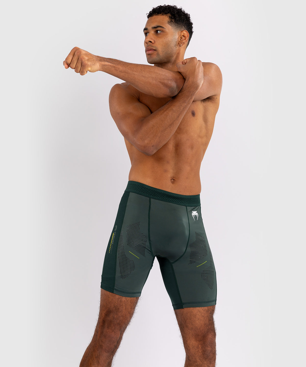 Venum Technical 3.0 Pantaloncini a compressione - Verde Foresta