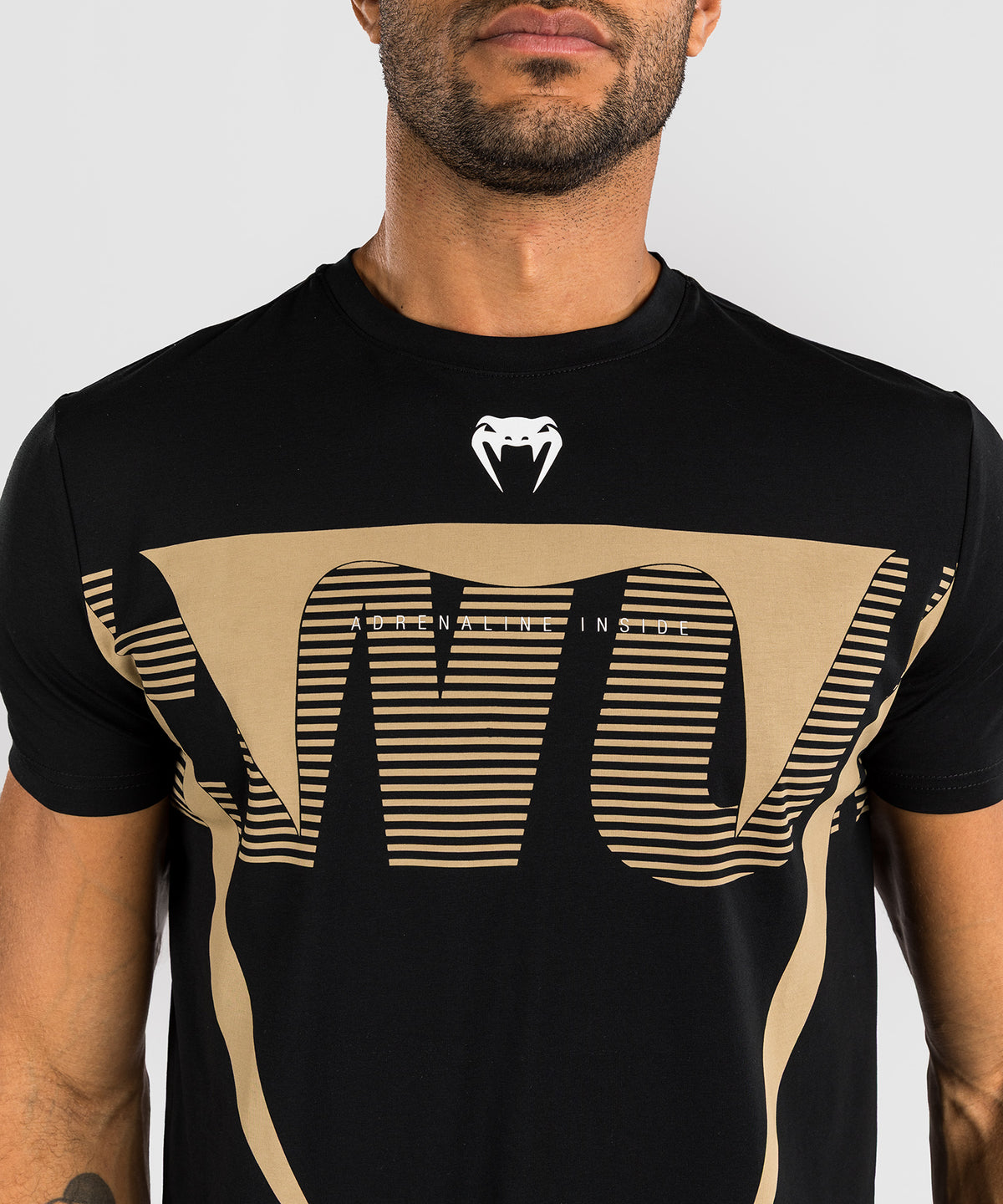 Venum Adrenaline Camiseta – Negro/Arena