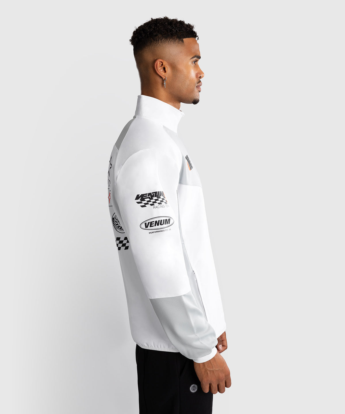 Venum Motorsport Giacca Softshell - Bianco Neve