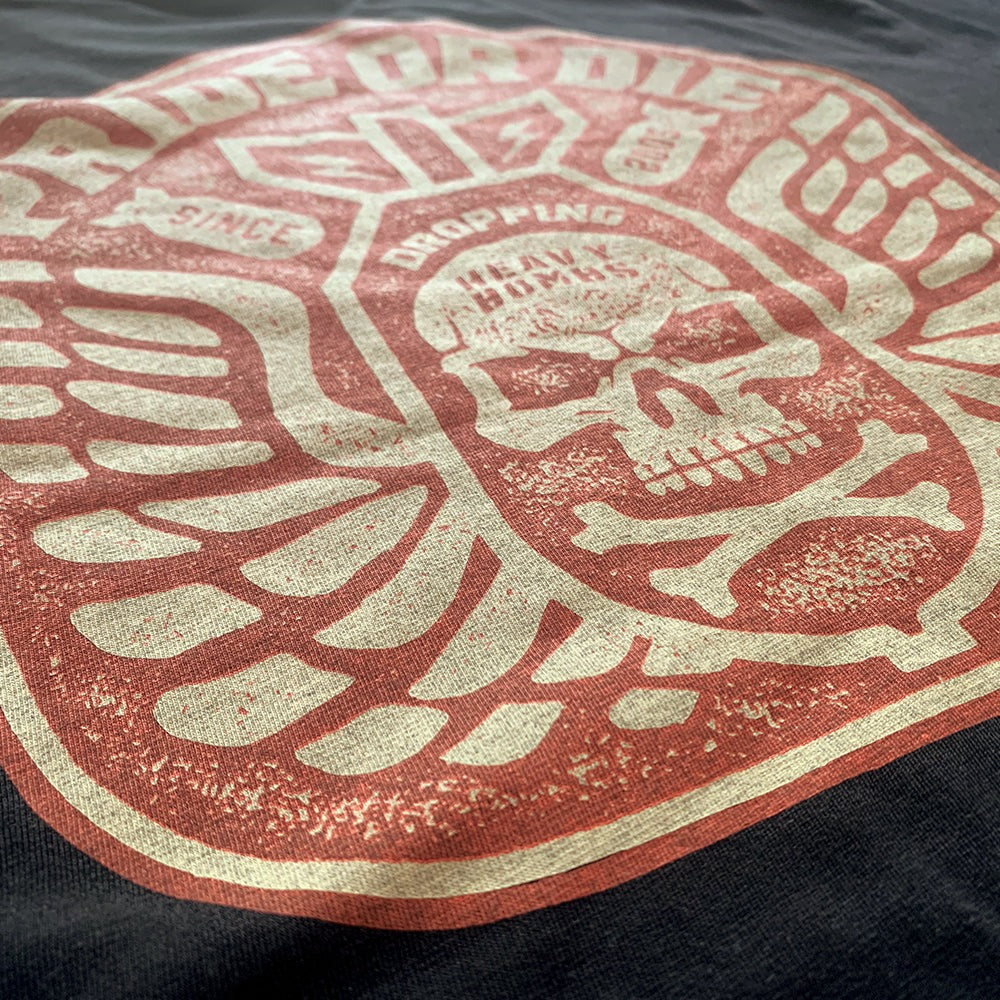 Pride Or Die Dropping Heavy Bombs Training T-shirt - Black
