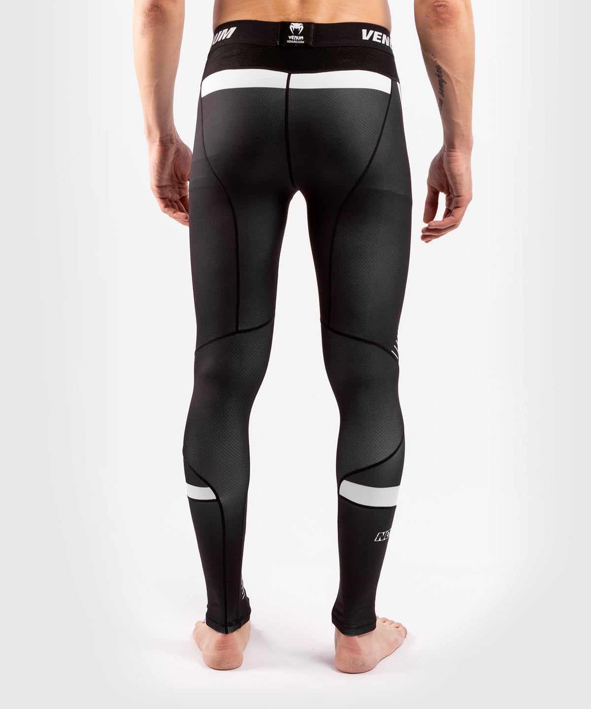 Pantalones de compresión Venum No Gi 3.0 - Negro/Blanco