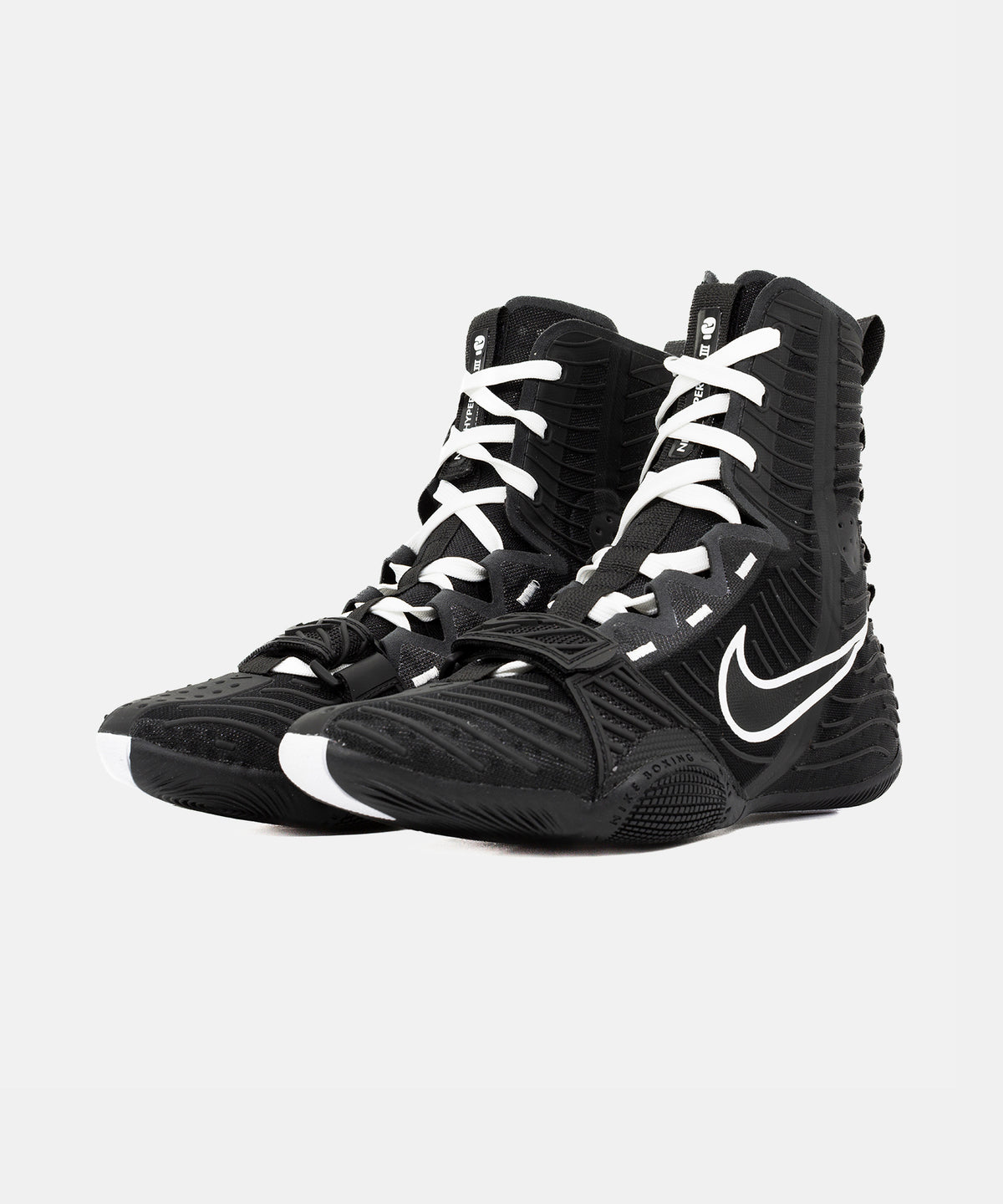 Nike Hyperko 3 Botas de Boxeo - Negro/Blanco
