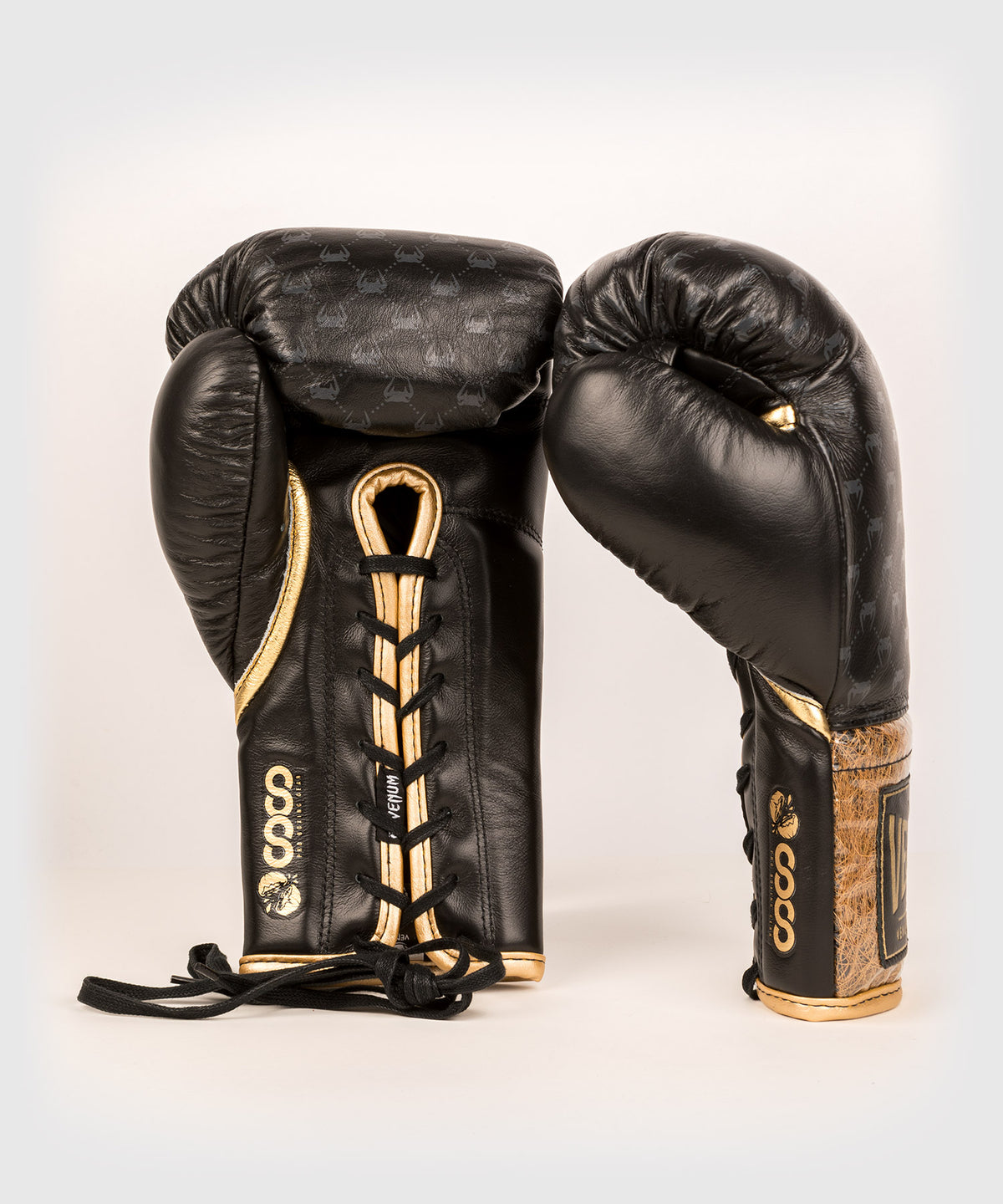 Guantes de boxeo Venum Coco Monogram Pro - Negro intenso