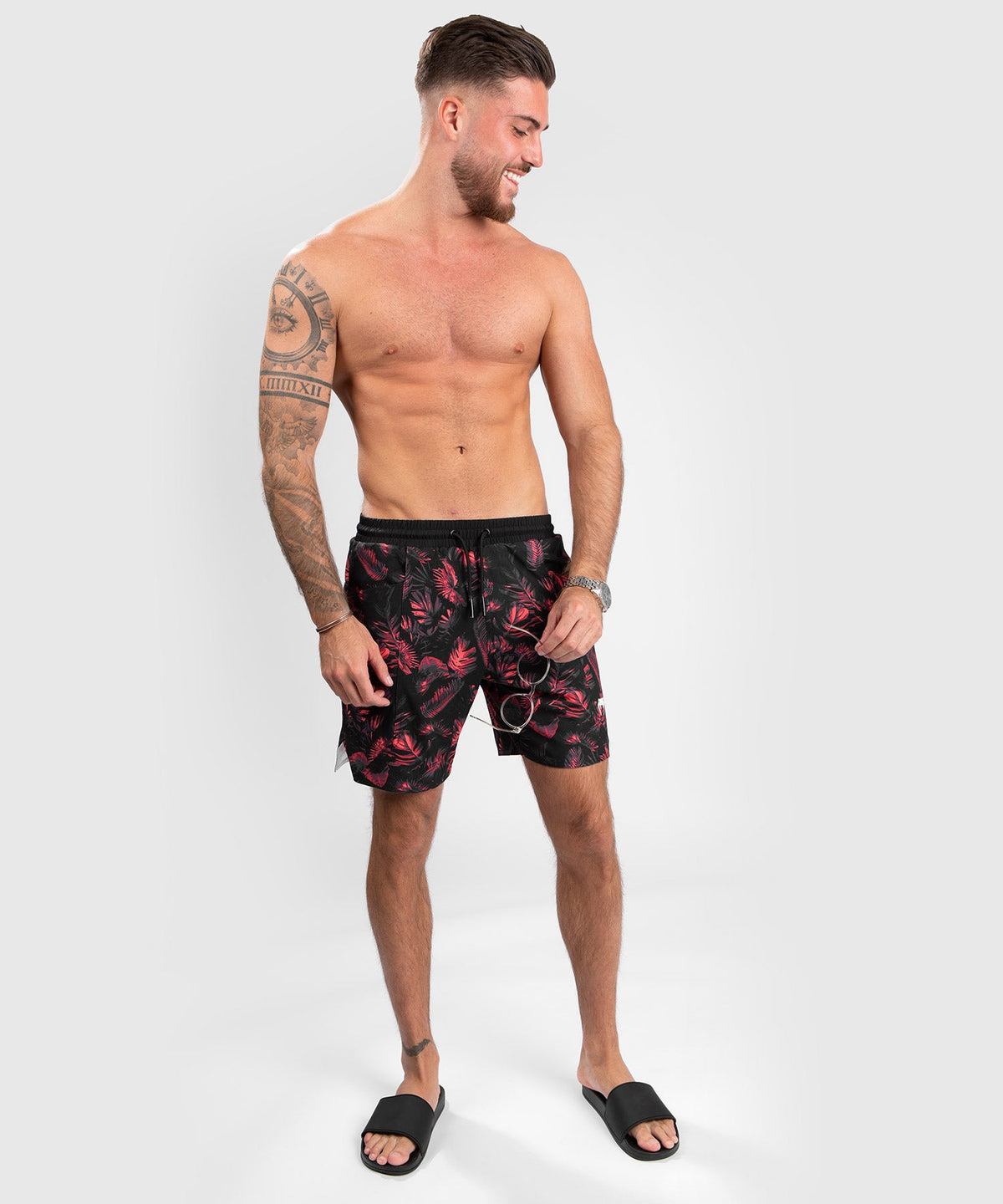 Venum Bali Jungle Swim Shorts - Red