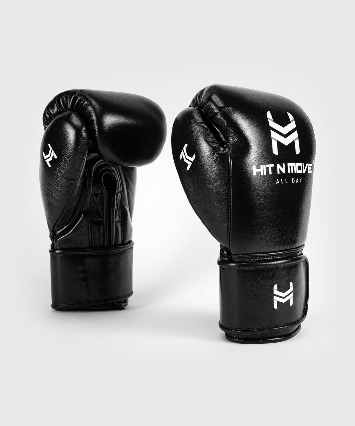 Hit N Move All Day® Pro Guantes de Boxeo - Negro
