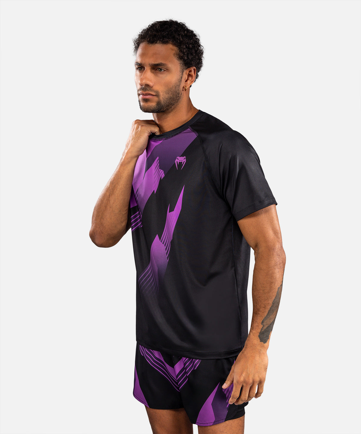 T-shirt Dry Tech Venum No-Gi 6.0 - Noir/Violet
