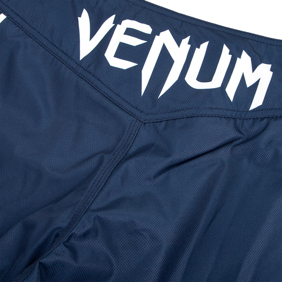 Pantaloncini da combattimento Venum Signature - Blu Marino/Bianco
