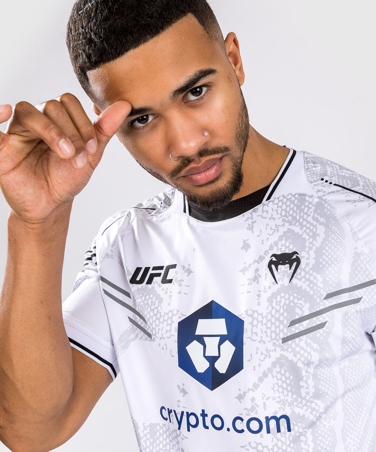 Noche UFC by Venum Authentic Fight Night Herren Walkout-Trikot - Weiß