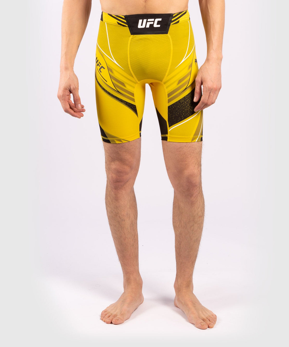 UFC Herren Kompressionsshorts Venum Authentic Fight Night - Long Cut - Gelb