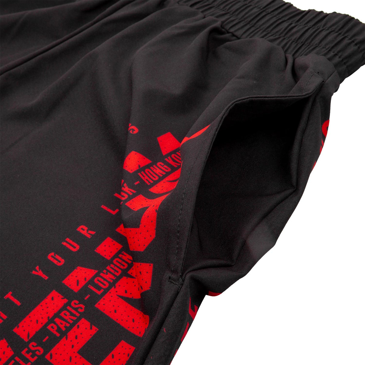 Pantalones cortos de entrenamiento Venum Signature - Negro/Rojo