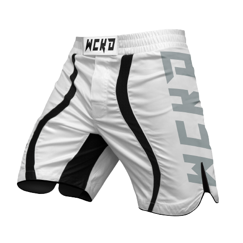 Wicked One Reset Fight Shorts - White