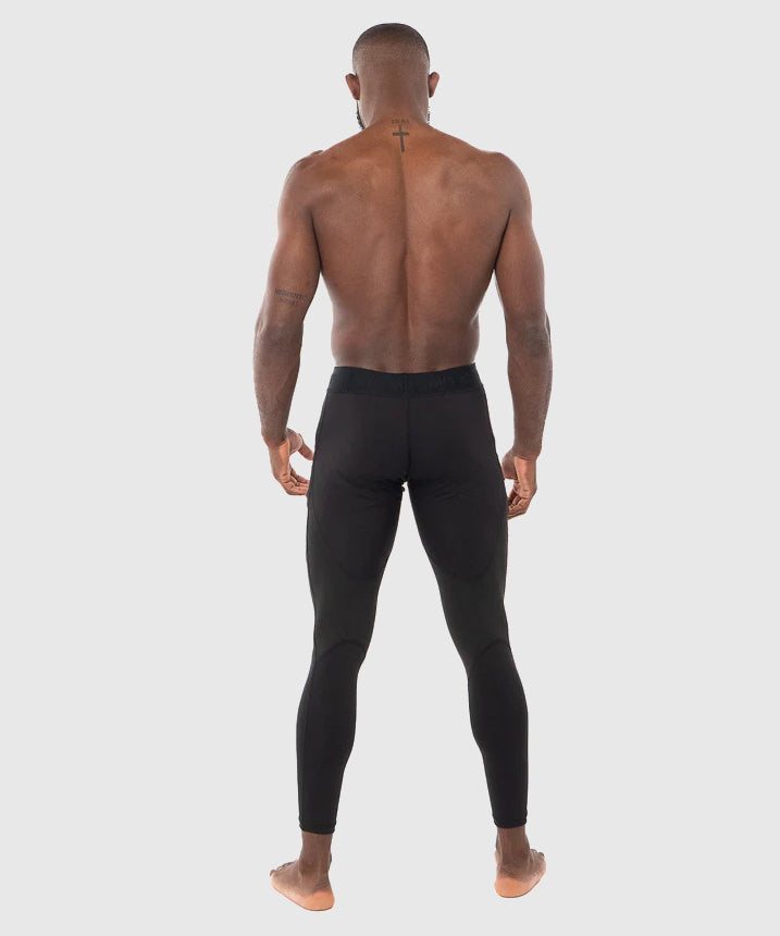 Metal Boxe Pantaloni a Compressione - Nero