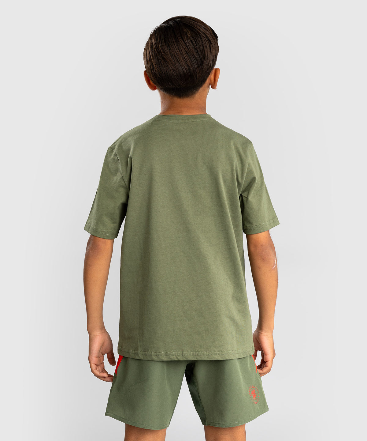 Venum Contender T-shirt per Bambini - Verde Militare/Arancione