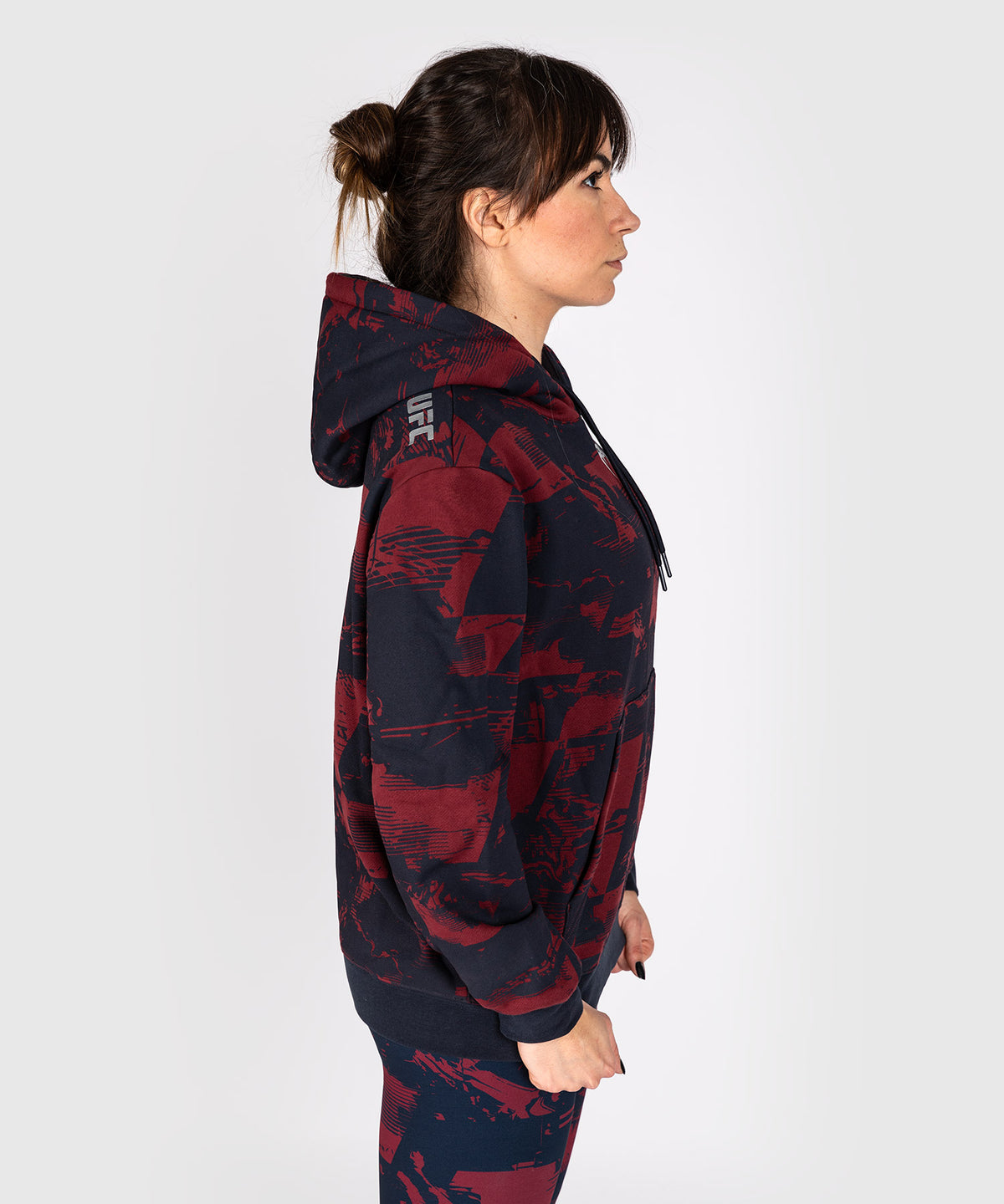 Women's UFC Zenith by Venum Burgundy Authentic Fight Week Pullover Hoodie
