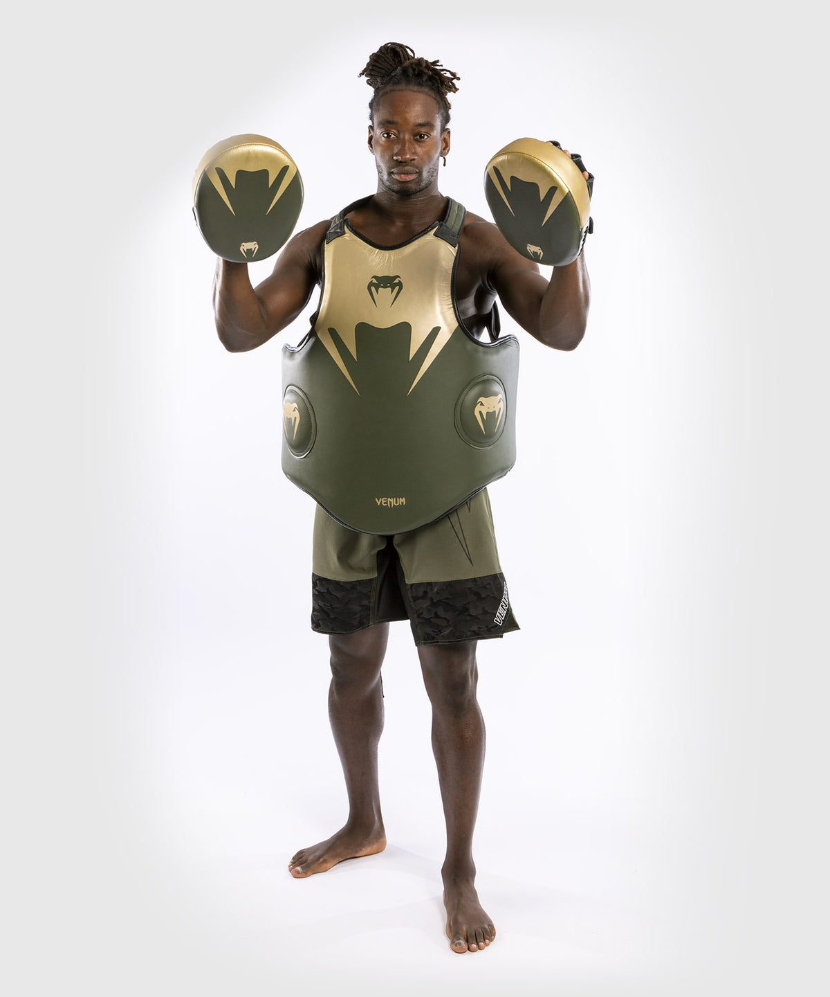 Venum Pro Protector Corporal – Caqui/Oro