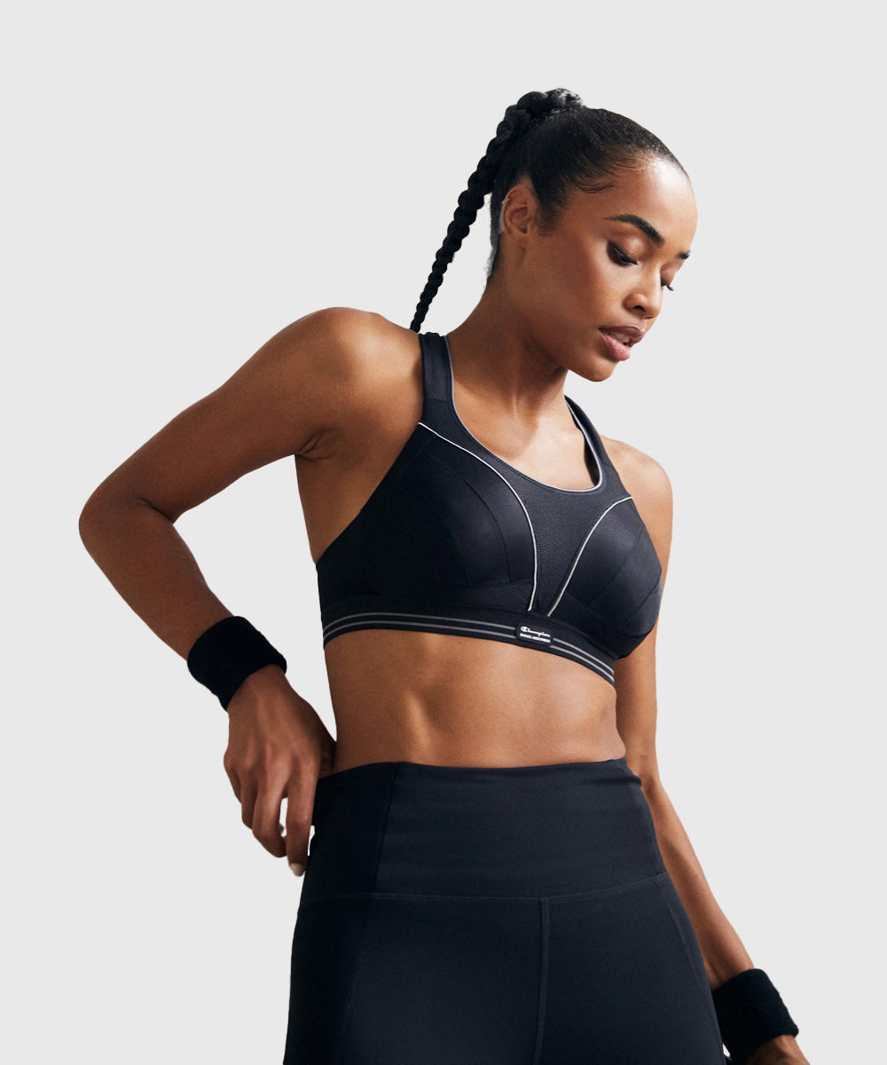 Champion Shock Absorber Ultimate Run Sports Bra - Black