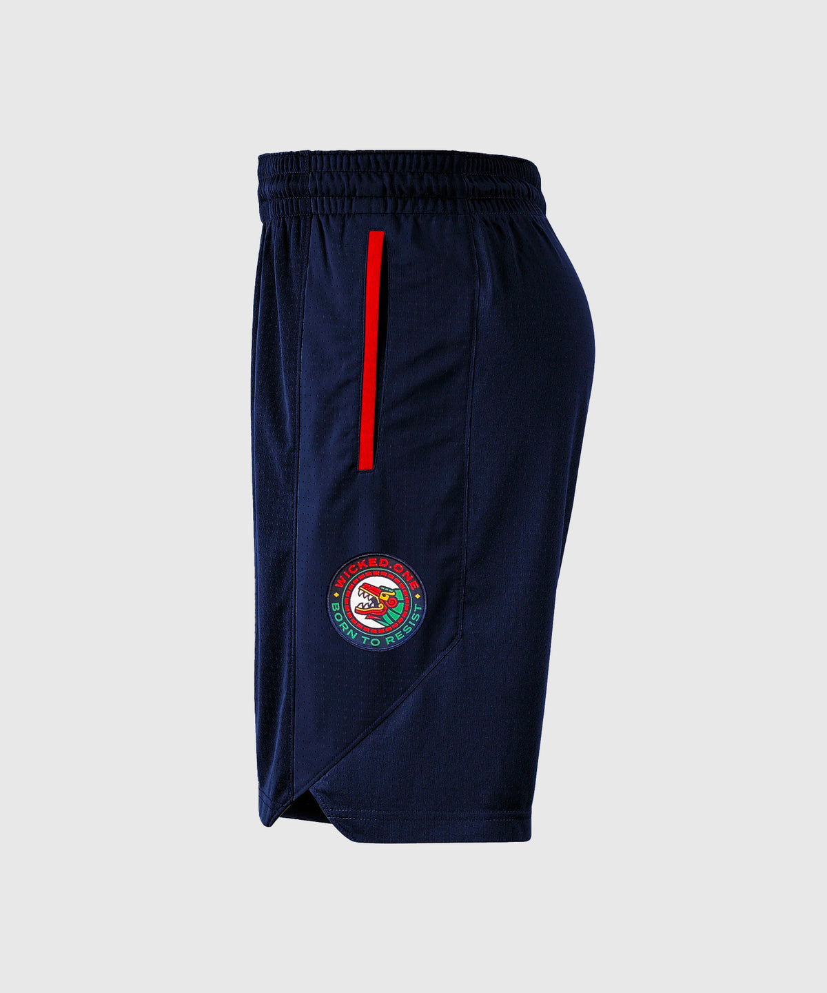 Wicked One Guerrero Fightshorts - Blu Marino