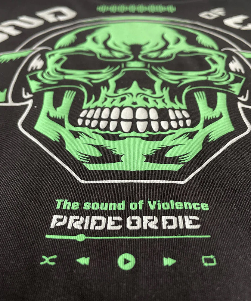 Pride Or Die Sound Of The Violence Training T-shirt - Black