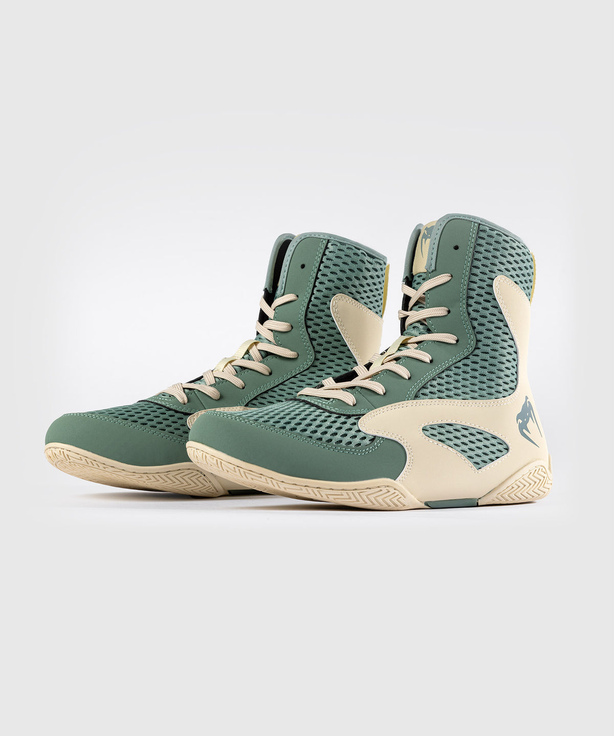 Venum Contender Scarpe da Boxe - Verde Acqua/Avorio