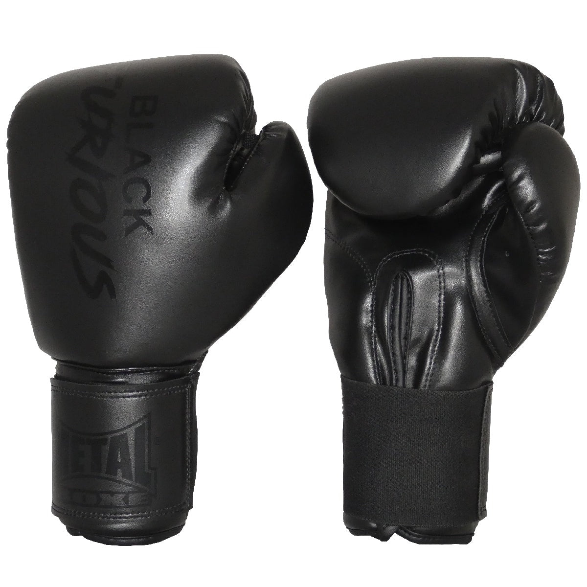 Metal Boxe Black Furious Guantoni da Boxe - Nero/Nero