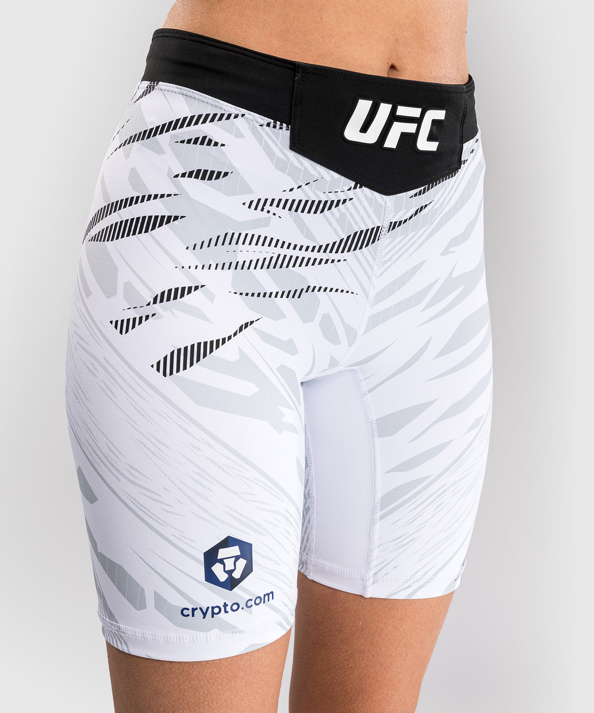 Short de compression pour Femmes UFC Fusion by Venum Authentic Fight Night - Coupe Longue - Blanc