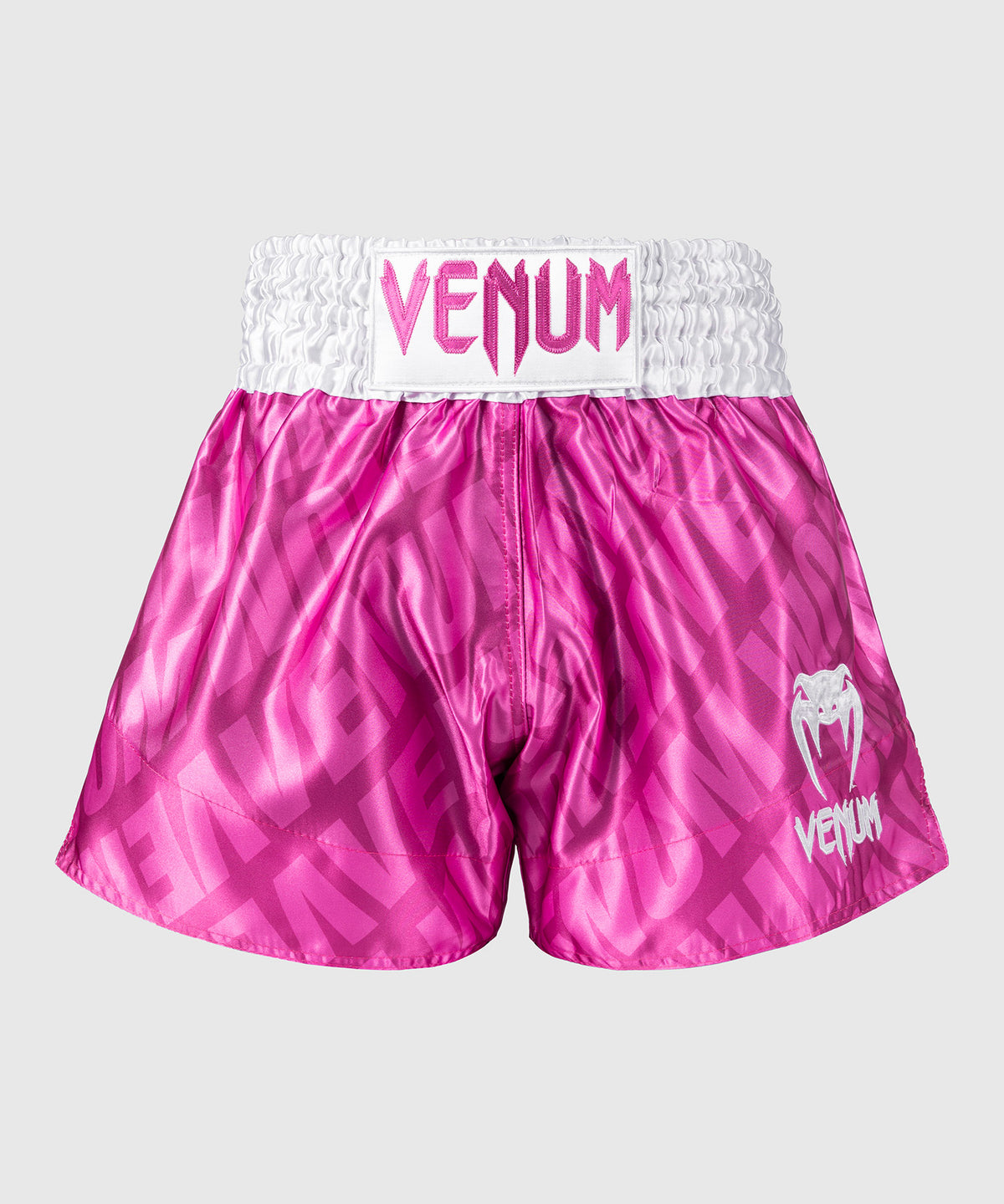 Venum Contender XT Muay Thai Shorts - Candy Pink/ White