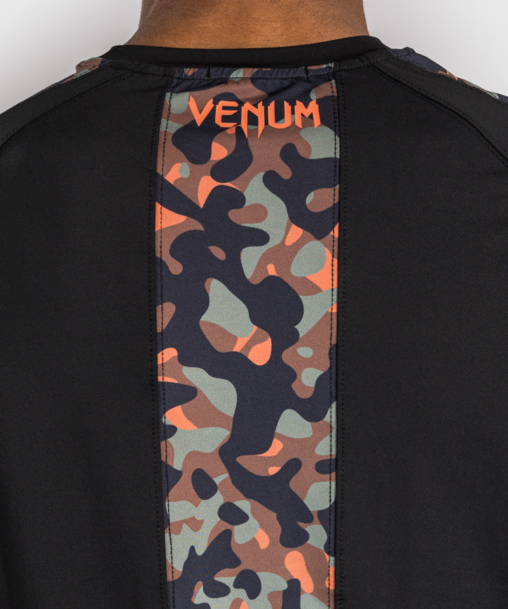 T-shirt Dry-Tech Venum Jungle Ops - Noir/Camouflage Kaki