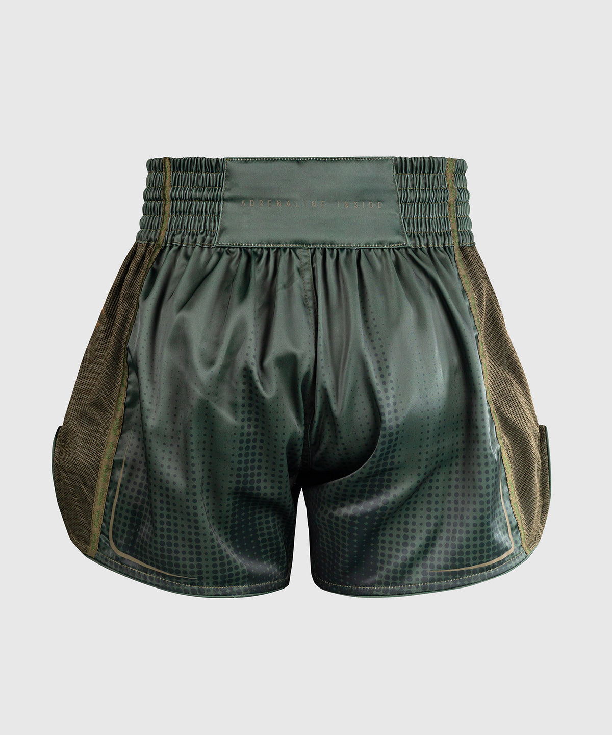 Short de Muay Thaï Venum Stealth – Kaki/Vert Foncé