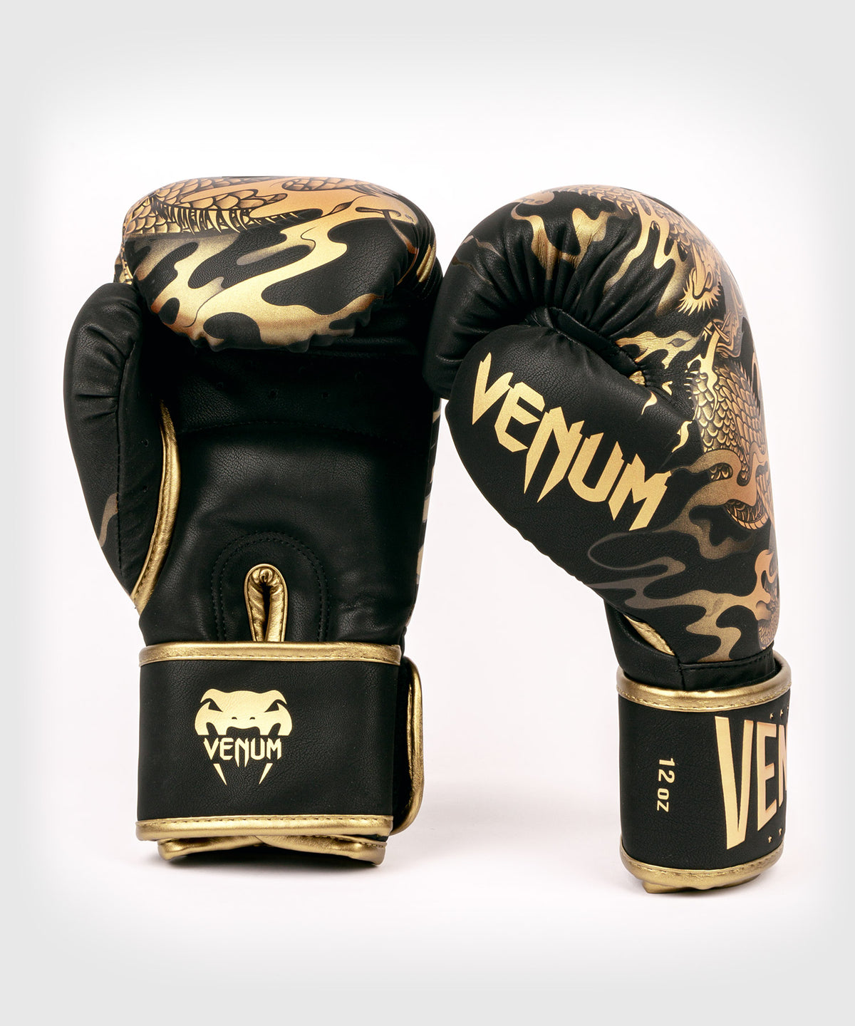 Venum Impact Dragon's Flight Guantes de boxeo - Negro/Bronce