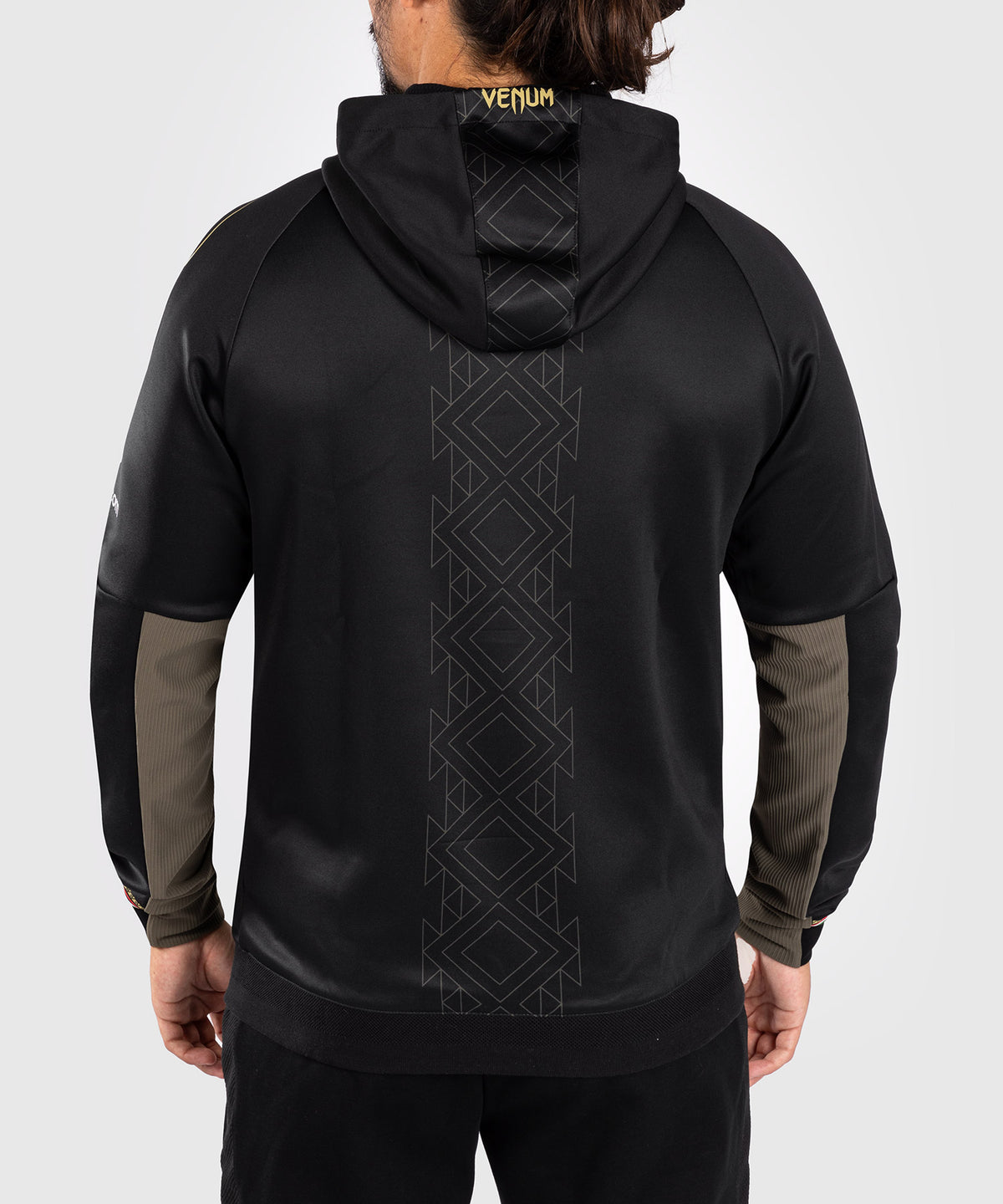Noche UFC by Venum Authentic Fight Night Felpa con cappuccio da uomo - nera
