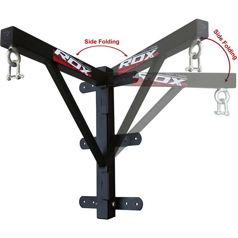 RDX Punching Bag Wall Bracket 135kg - Black