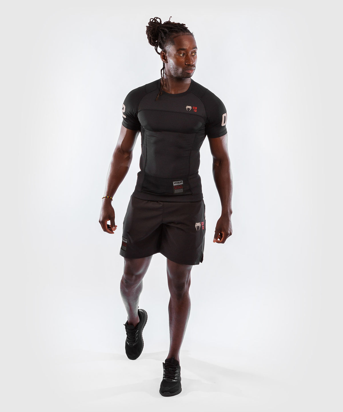 Rashguard Manches Courtes Venum Loma 08-12 – Noir