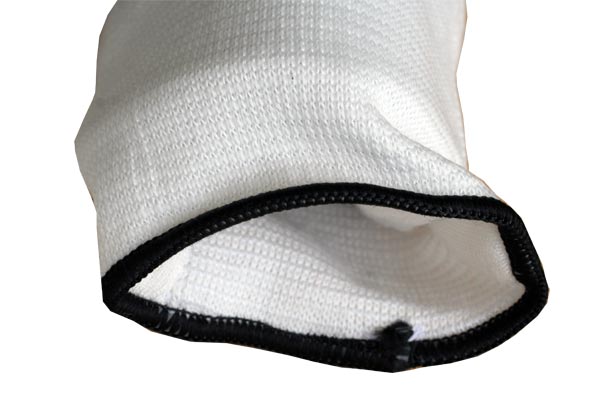 Protège-avant-bras en coton Metal Boxe - Blanc