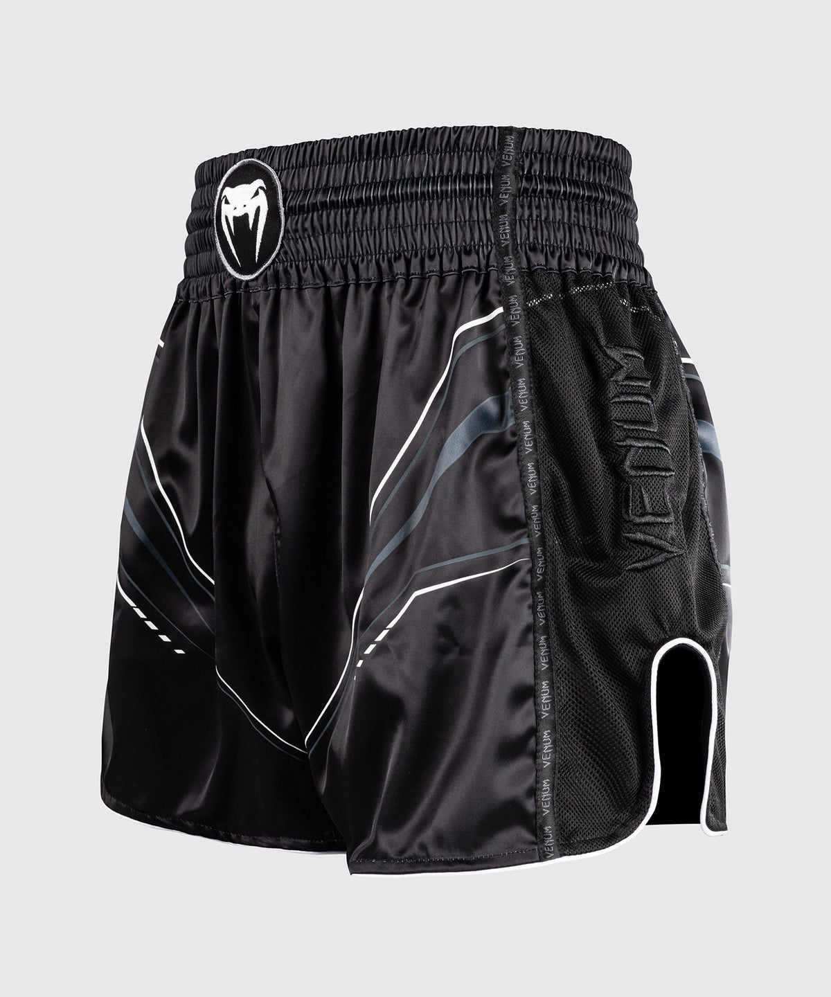 Short de Muay Thaï Venum Streamline – Noir/Blanc