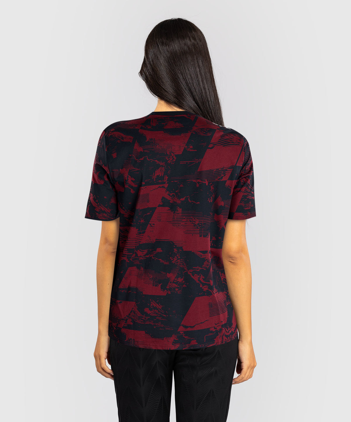 UFC Zenith by Venum Authentic Fight Week T-shirt maniche corte Donna - Blu navy/Bordeaux/Argento