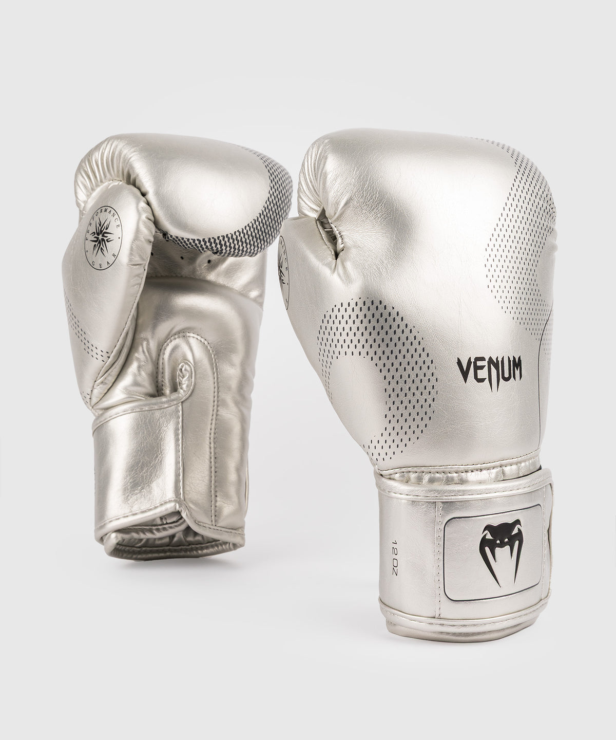 Venum Impact Nexus Boxing Gloves - Silver/Black