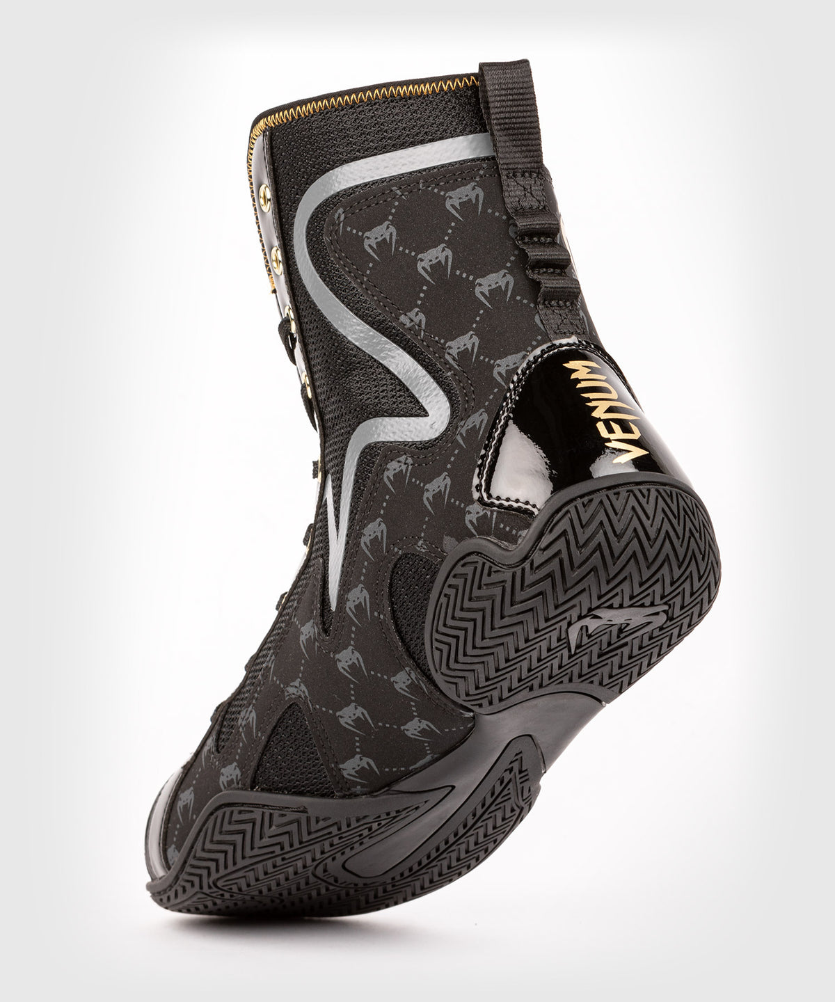 Venum Elite Evo Monogram Boxing Schuhe – Schwarz