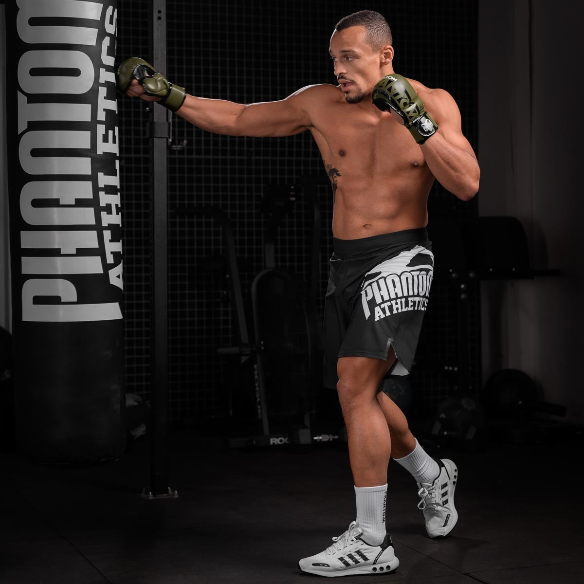 Phantom Athletics Apex MMA-Sparring-Handschuhe - Khaki