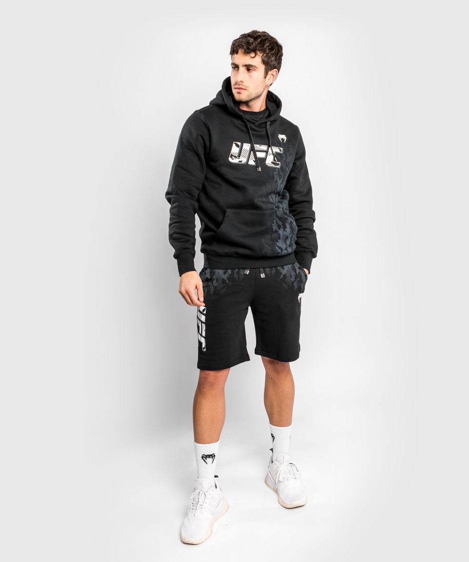 Felpa Con Cappuccio Uomo UFC Venum Authentic Fight Week - Nero
