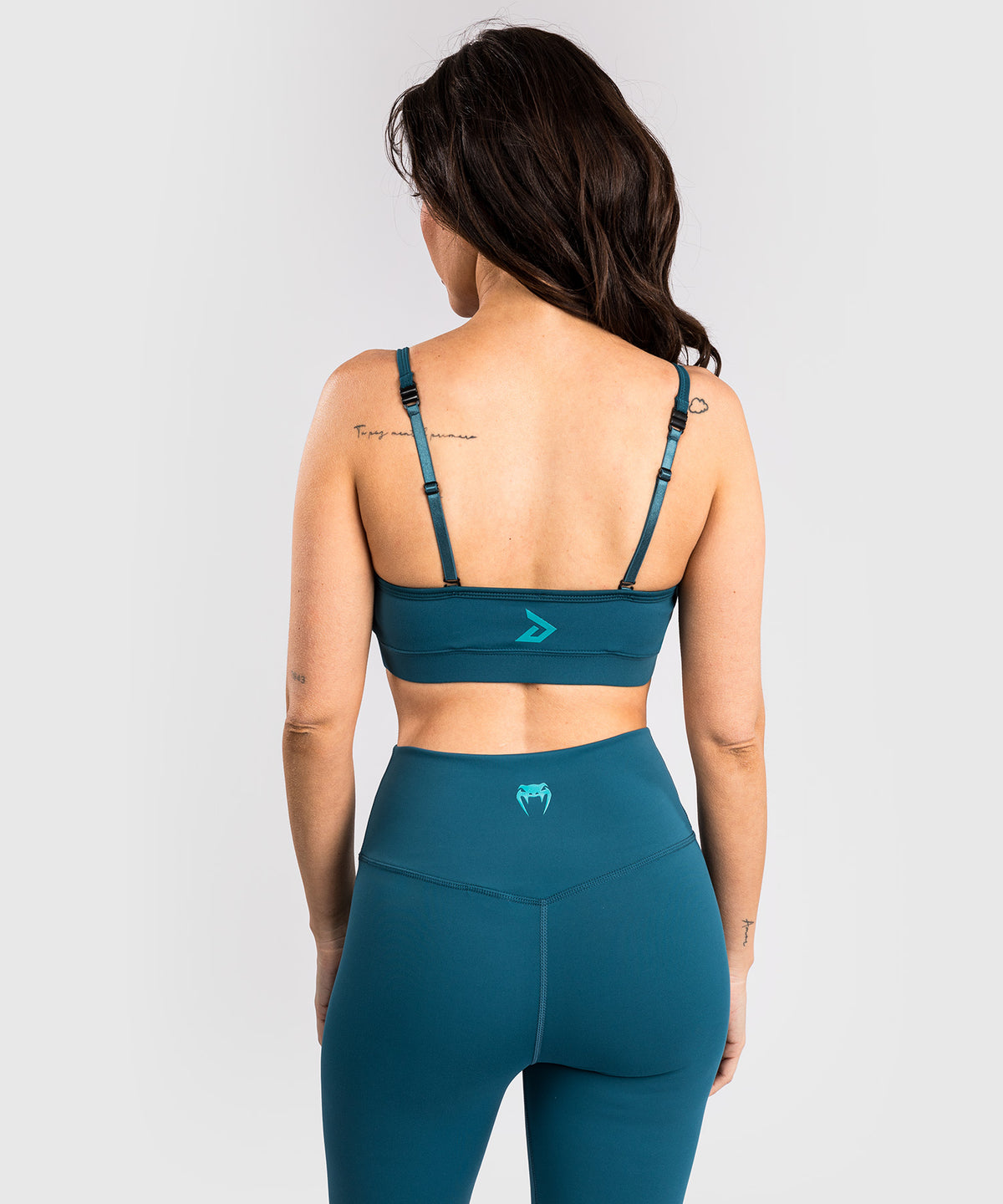 Venum x Demi Damen Sport-BH - Azurblau