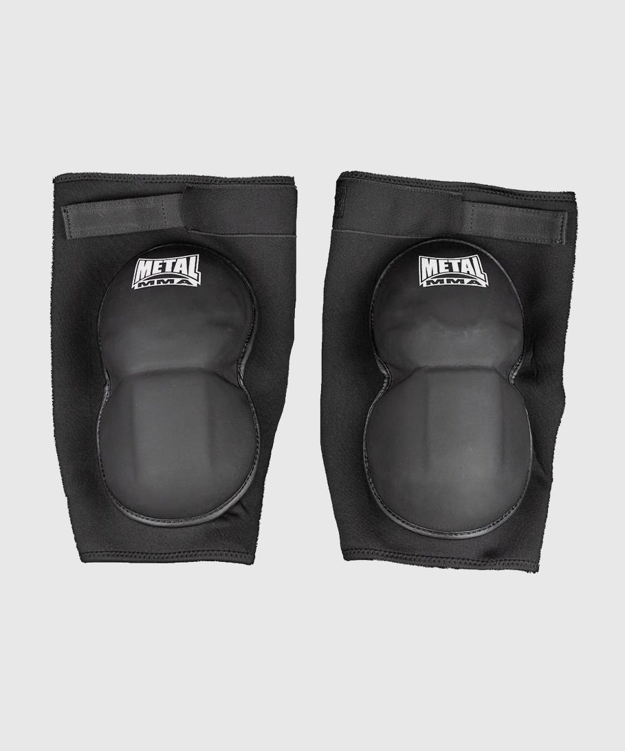 Metal Boxe Espuma Inyectada Rodilleras de Neopreno - Negro