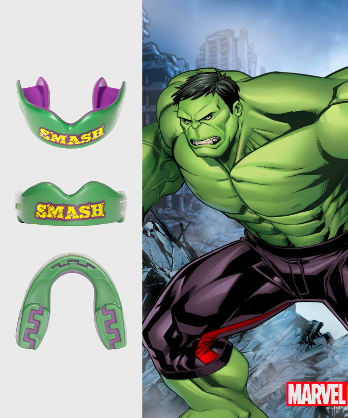 Safejawz Marvel - The Hulk Zahnschutz - Grün