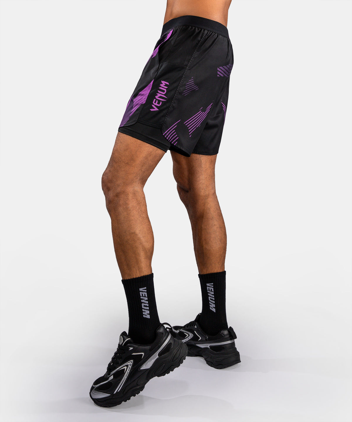 Venum No-Gi 6.0 Training Shorts - Black/Purple