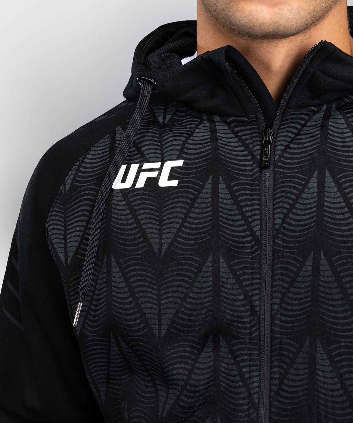 Sweat à capuche zippé Homme UFC Zenith by Venum Replica - Noir