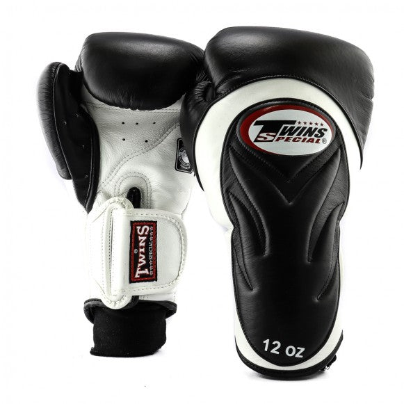 Twins BGVL6 Boxing Gloves - Black/White
